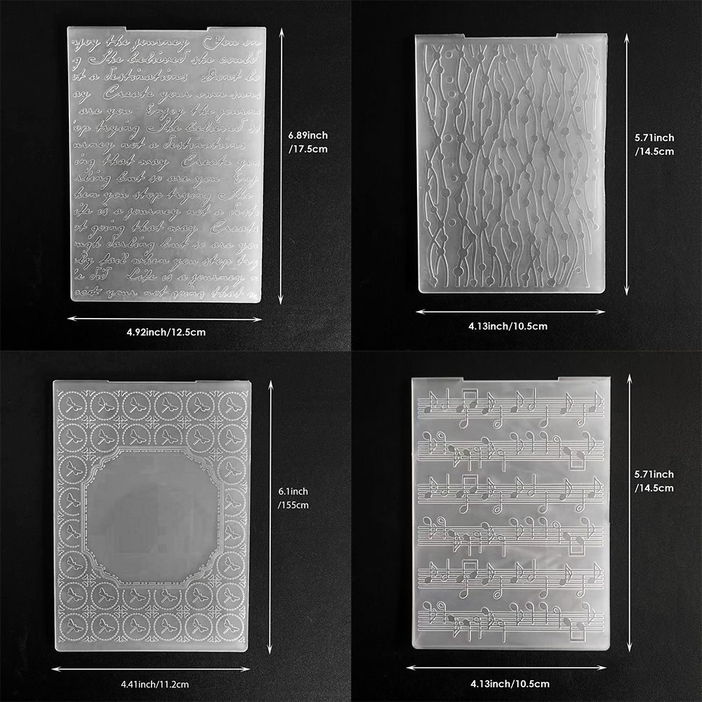 Pastas de Embossagem 2D/Notas  - Blank Sheet Music Notebook avaliação e preço