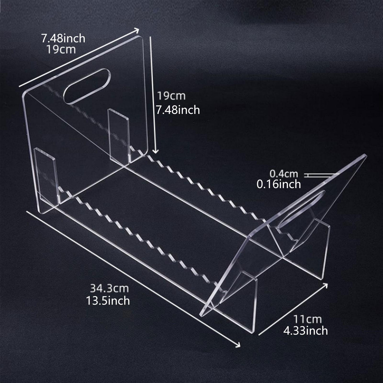 Suporte de Acrílico para Disco - Clear Acrylic Book Stand Holder avaliação e preço