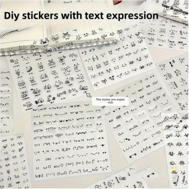 10 folhas de adesivos transpar - Blank Sheet Music Notebook avaliação e preço